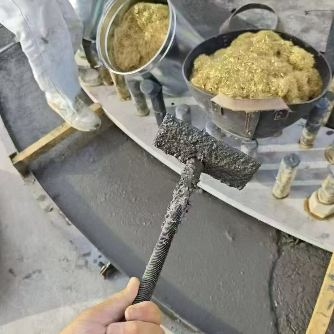 云梦C120钢纤维高强无收灌浆料 轧机压缩机汽轮机发电机锻压设备底座灌浆材料
